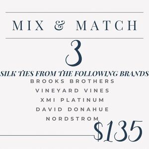 Silk Tie Bundle – Mix & Match Luxury Silk Novelty Ties - 3 -